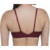 Cotton Full Cup Non-Padded Seamless Maroon Wire Free All Day Wear Bra - (Size 34)