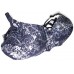 Cotton Full Cup Padded Non-Wired Printed Blue Casual Bra & Panty Lingerie Set (Size 38)
