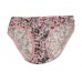 Cotton Full Cup Padded Non-Wired Printed Pink Casual Bra & Panty Lingerie Set (Size 36)