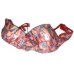 Cotton Full Cup Padded Non-Wired Printed Red Casual Bra & Panty Lingerie Set (Size 36)