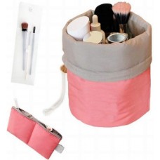 Ladies Travel Polyster Makeup Toiletry / Cosmetic Potli Pouch