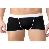 Low Waist Black Trunk for Men