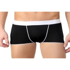 Low Waist Black Trunk for Men