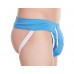 Blue Jocks with zipper for Men