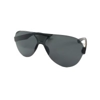 Premium Quality Mirror Finish FULL GLASS Unisex Sunglasses Latest Trend in Shades (Black)